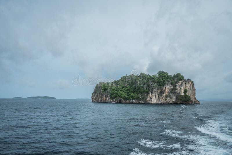 Mosquito island, Thailand, beautiful ocean view