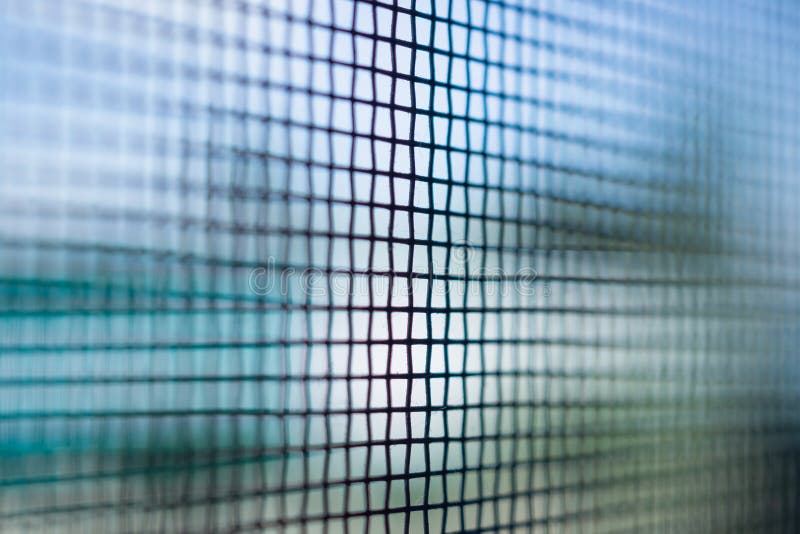 Mosquito net window wire screen closeup