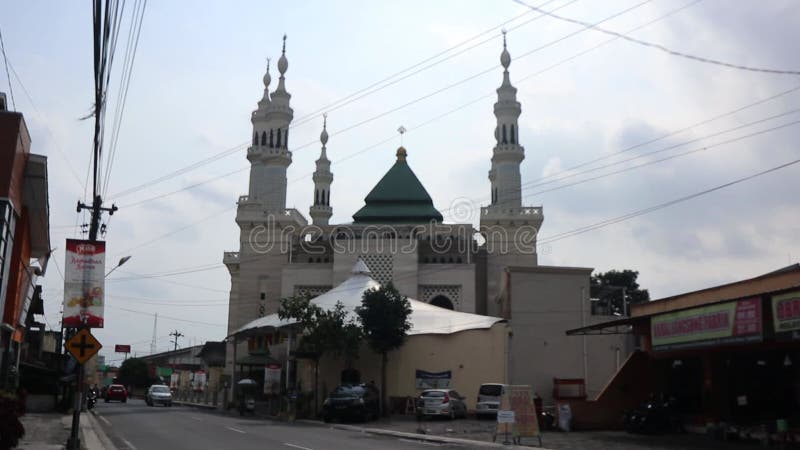 Mosquée de java indonésie. architecture de mosquée moderne à java indonésie.
