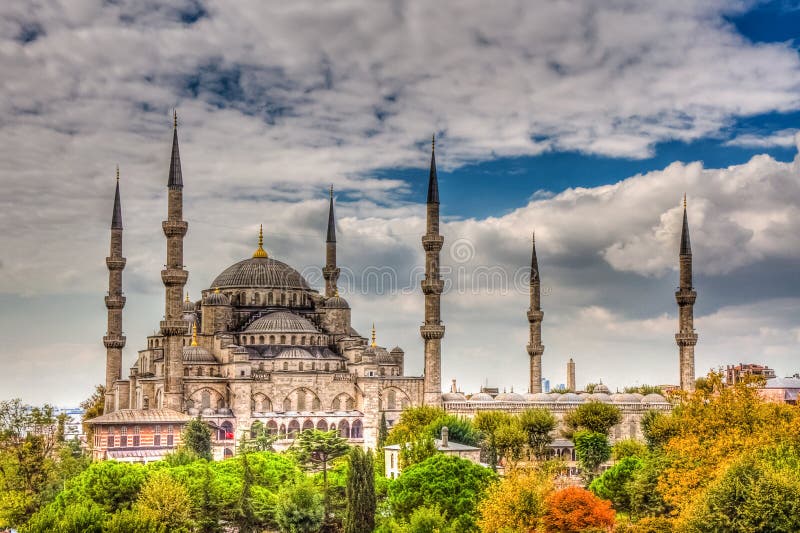 Mosquée de Sultanahmet, Istanbul photographie stock Mosquée de Sultanahmet, Istanbul photographie stock