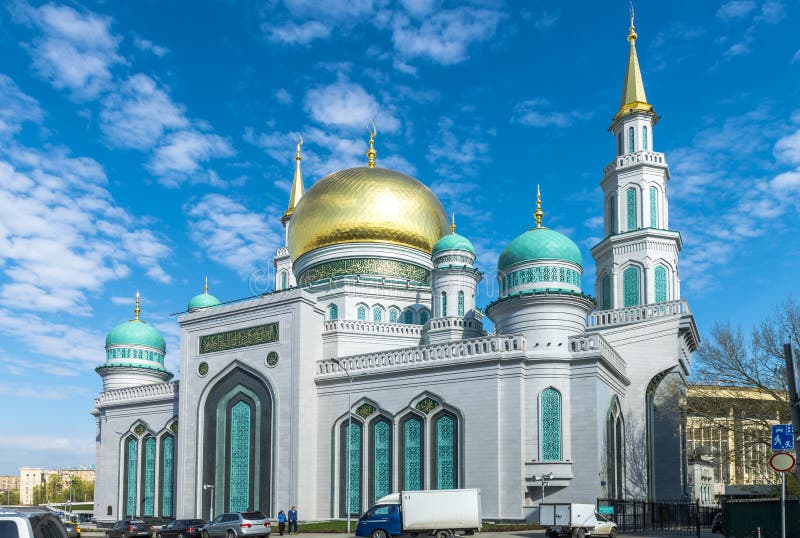 Mosqu e Musulmane Moderne Moscou Photo stock ditorial Mosqu e Musulmane Moderne Moscou Photo stock ditorial