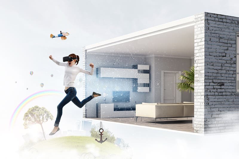 Most Impressive Entertainment Technologies. Mixed Media Stock Photo Image of design