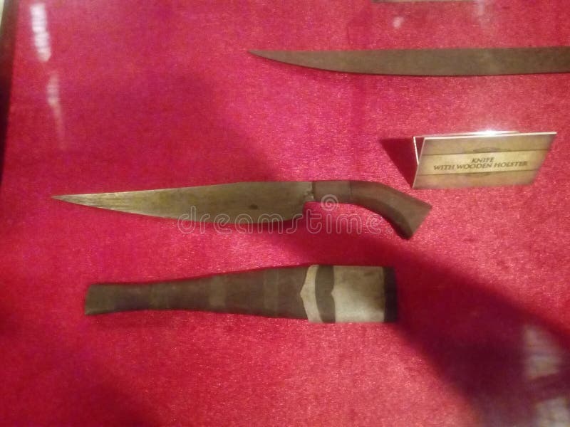 The Most Oldest Knife of the Philippine History Editorial Stock Image