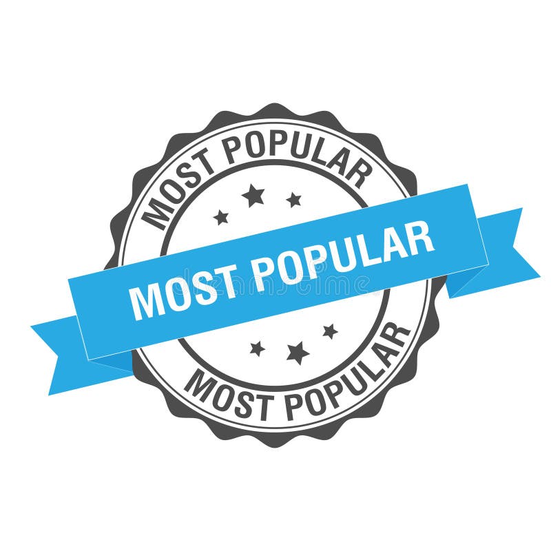 Most Popular Stamp. Most Popular Square Grunge Sign. Most Popular Royalty  Free SVG, Cliparts, Vectors, and Stock Illustration. Image 125996261.