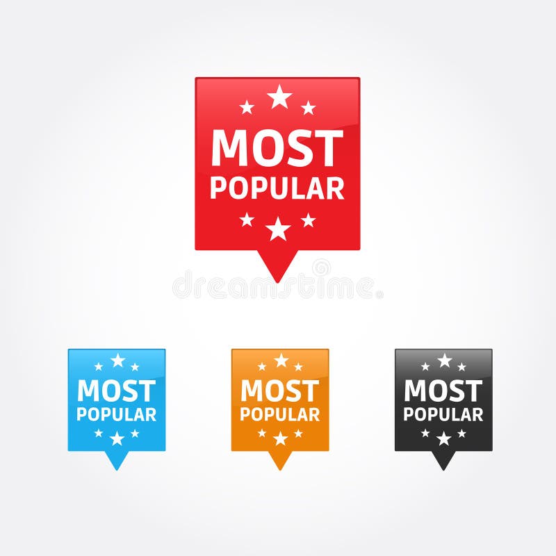 Most Popular Tags stock vector. Illustration of choice 197203209