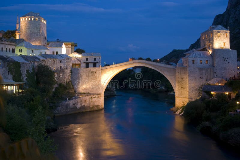 Mostar-Brücke, Mostar, Bosnien u. Herzegovina