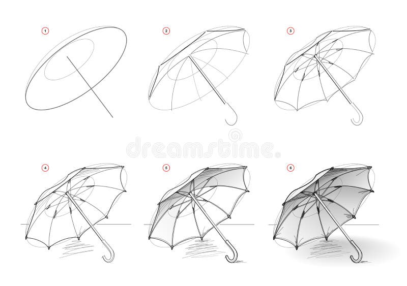 Mostra Como Aprender a Desenhar Trator De Brinquedo Passo a Passo.  Desenvolver Competências Infantis Para Desenhar E Colar. Planil Ilustração  do Vetor - Ilustração de gradualmente, jogo: 215716655