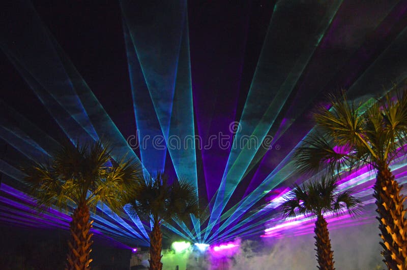 Mostra do laser imagens de stock Mostra do laser imagens de stock