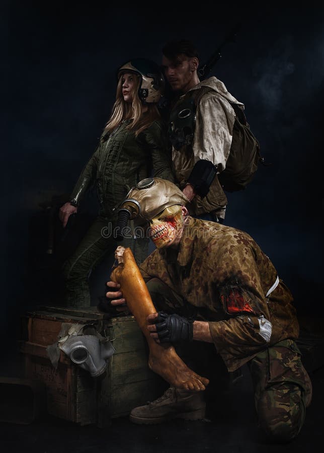 Mostro Post-apocalittico Snork fotografie stock