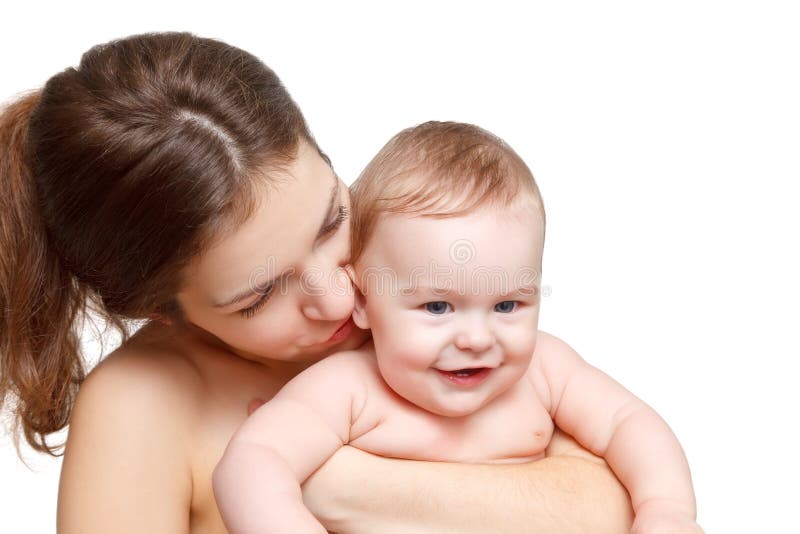 Mother with baby stock photo. Image of parent, clean - 23939838