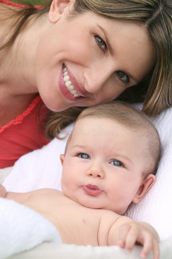 Mother and Baby Boy stock photo. Image of motherhood, parenthood 9847344