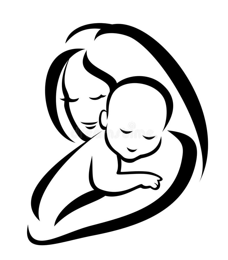 Mother Baby Stock Illustrations – 128,591 Mother Baby Stock