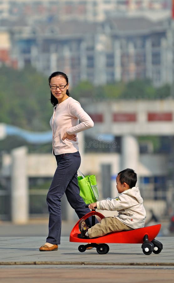 Mother and child stock photography