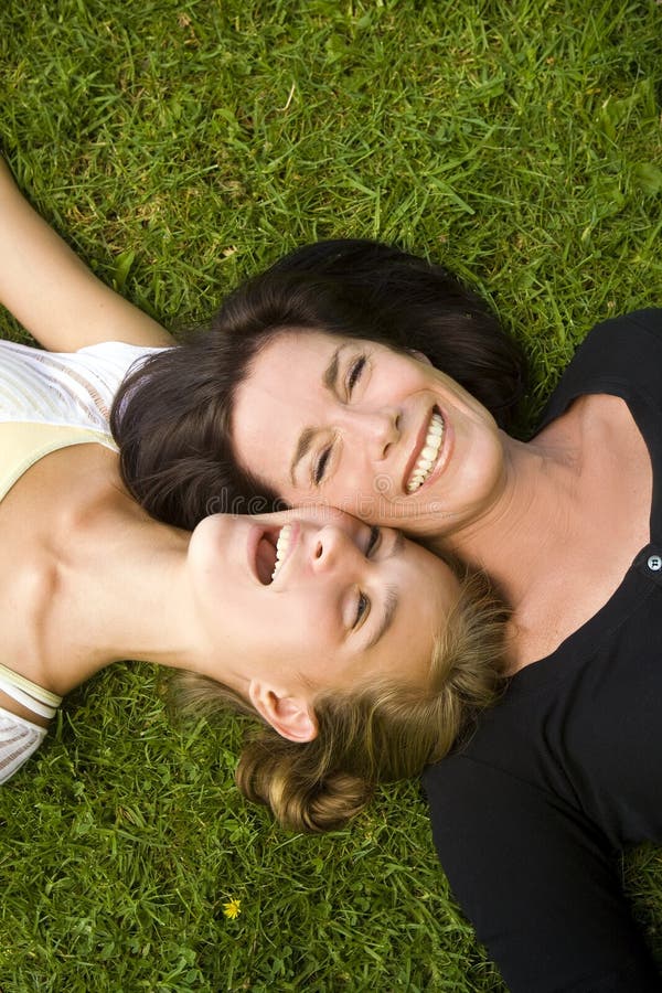Mother and daughter stock image. Image of field, cute - 10940459