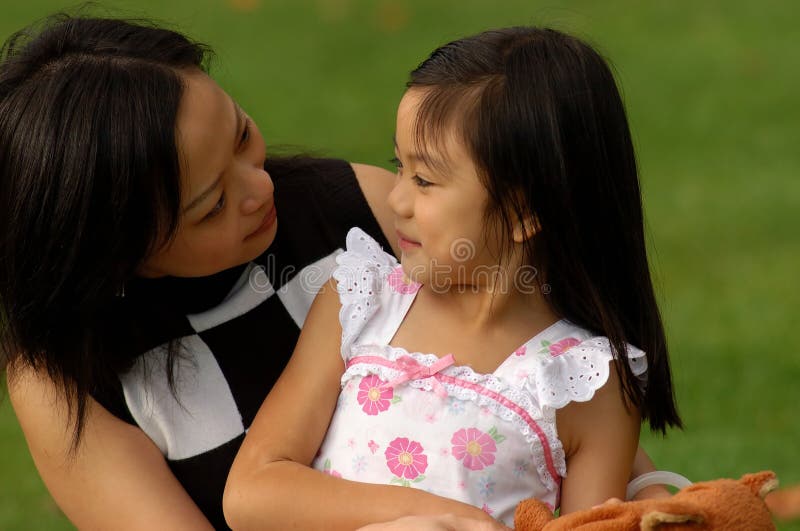 Mother and Daughter royalty free stock photography