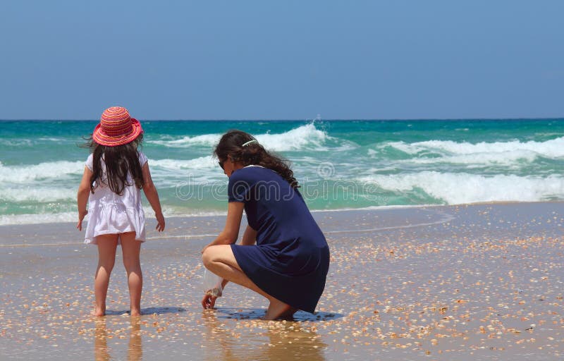 Mother with daughter