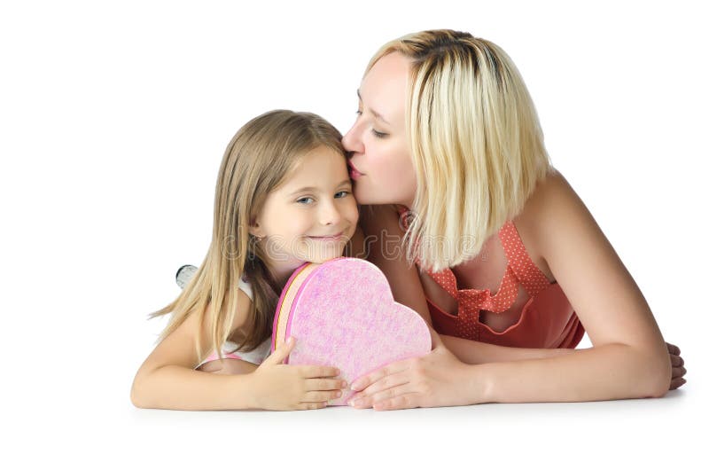 Download Mother with daughter stock image. Image of little, cheerful - 27047497