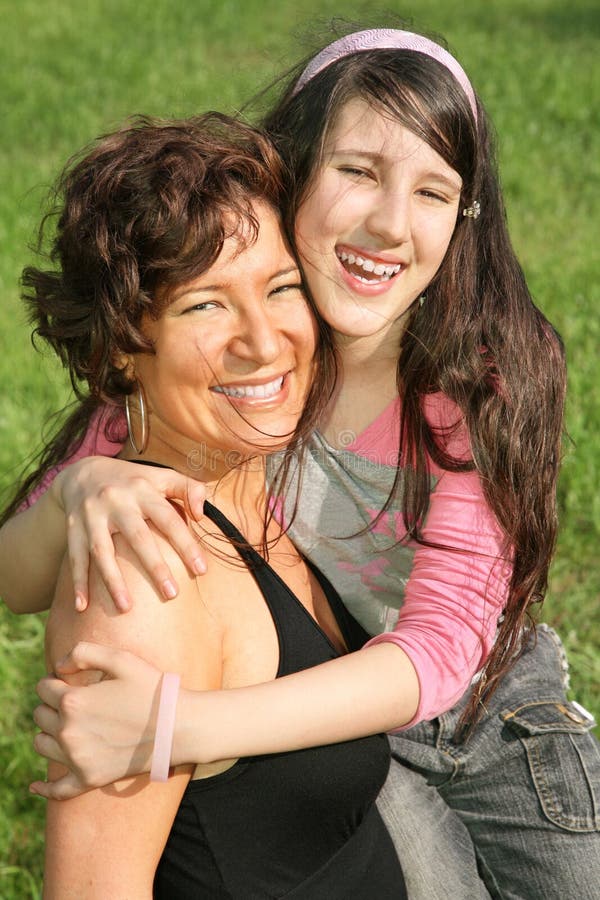 Mother and daughter