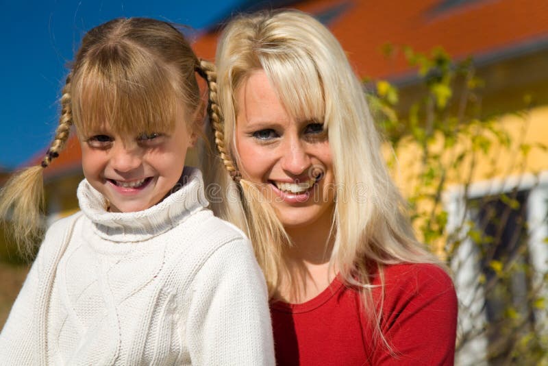 Mother and daughter stock image. Image of family, young - 5918951