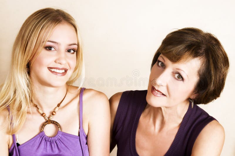 Beautiful Mother And Daughter Picture Image 5951913
