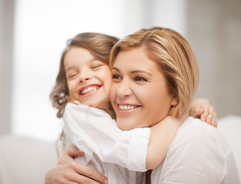Mother and daughter stock image. Image of cute, middle - 30988155