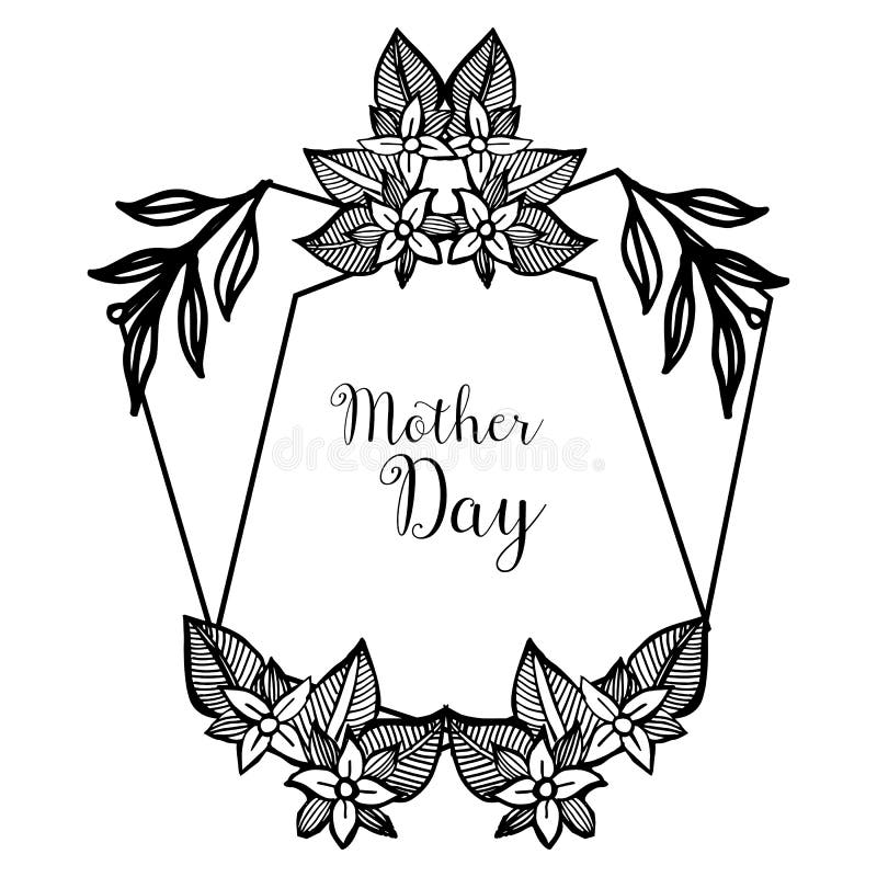 Download Mother Day Card, Decoration Beautiful Floral Frame ...