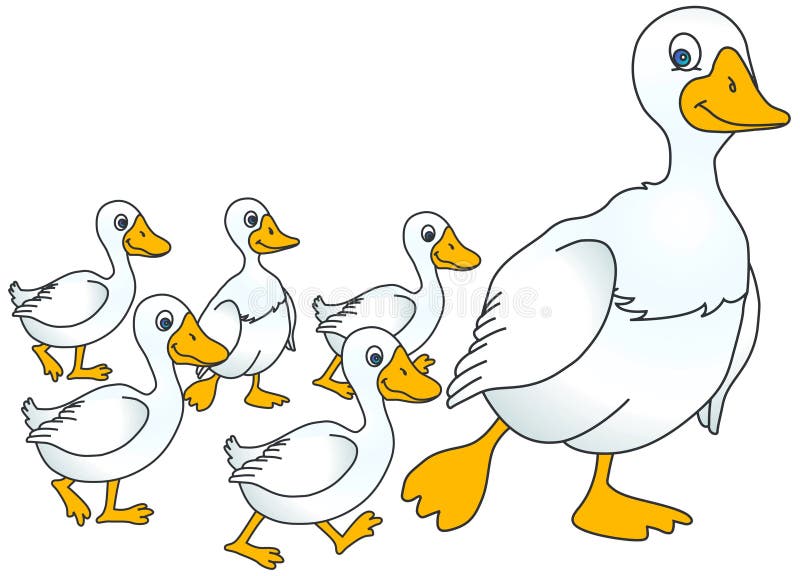 Mother Goose Clip Art