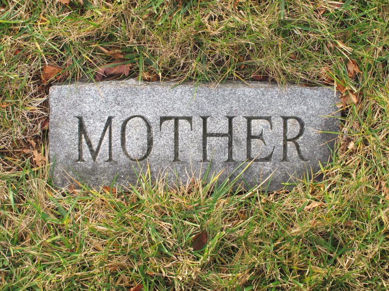 Mother Grave Marker stock photo. Image of mother, parent 22558694