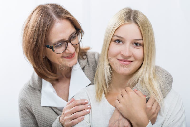 Mother In Law And Daughter In Law Stock Image Image Of Security