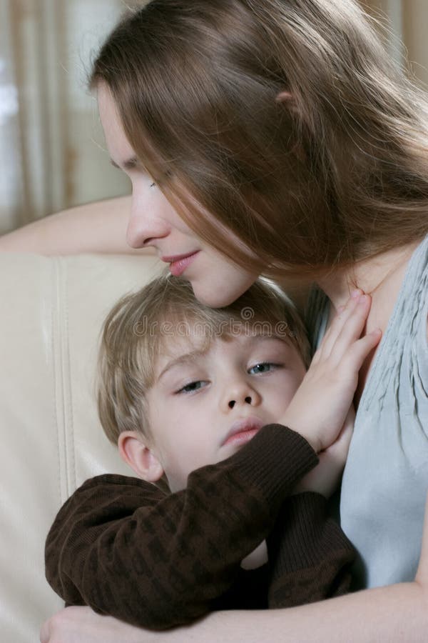 Mother and son