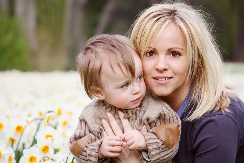 Mother and son stock photo. Image of happy, cute, care - 14143818