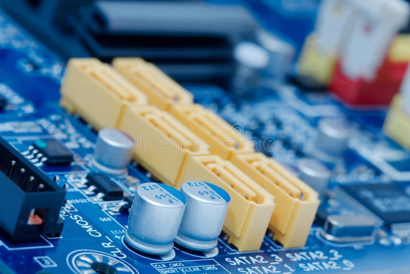 Motherboard stock photography