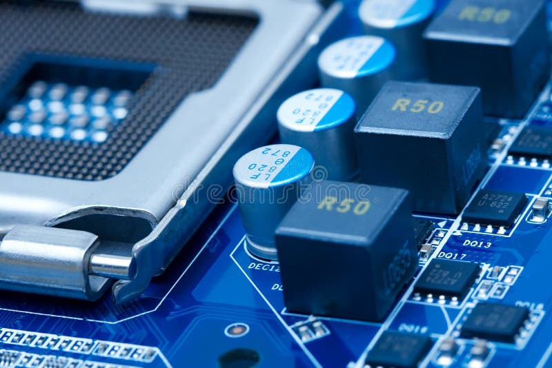 Motherboard stock photography