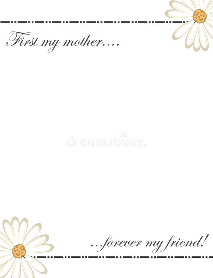 Mother's Day - First my Mother, forever my Friend (B)