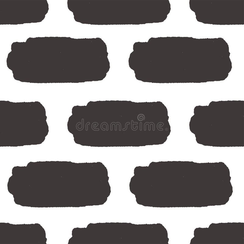 Motif de bloco estriado irregular abstrato Ilustração vetorial Fundo escuro com elementos minimalistas Textura distribuída sem so