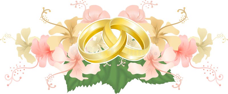 Motif de mariage illustration de vecteur Motif de mariage illustration de vecteur