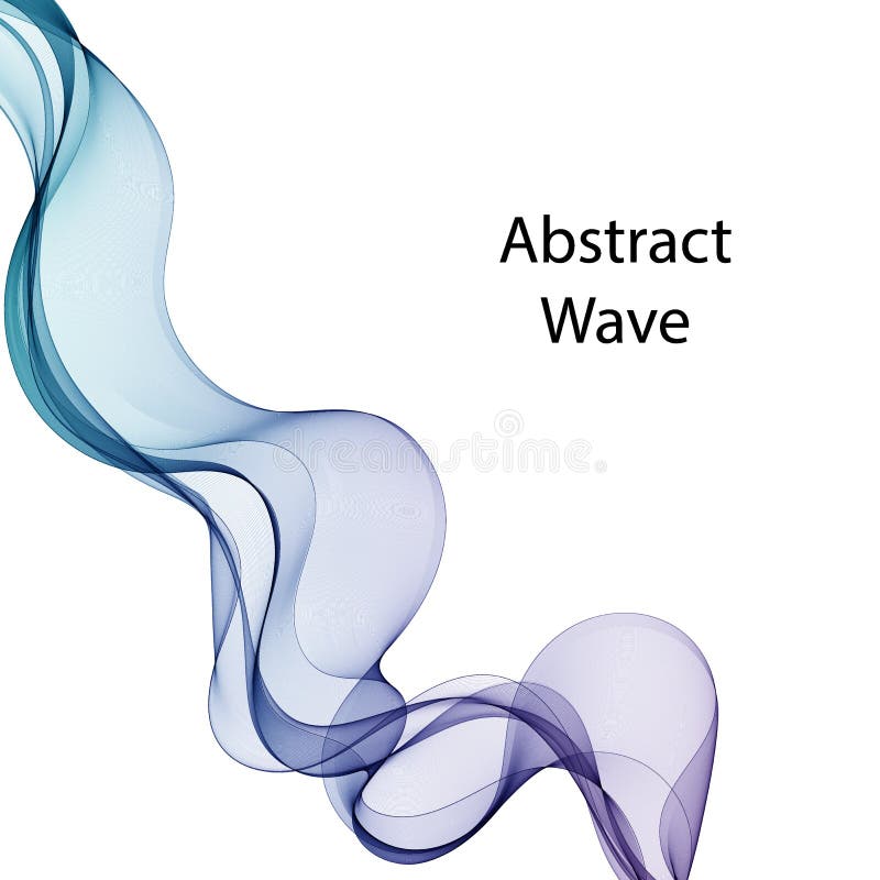 Motif ondulé de style bleu. lignes abstraites. échantillon. élément de conception. eps 10 illustration stock