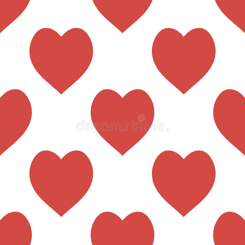 Motif sans pareille avec de grands coeurs rouges pour plaid, tissu, textile, vêtements, nappe et autres choses Arrière-plan sans illustration stock Motif sans pareille avec de grands coeurs rouges pour plaid, tissu, textile, vêtements, nappe et autres choses Arrière-plan sans illustration stock