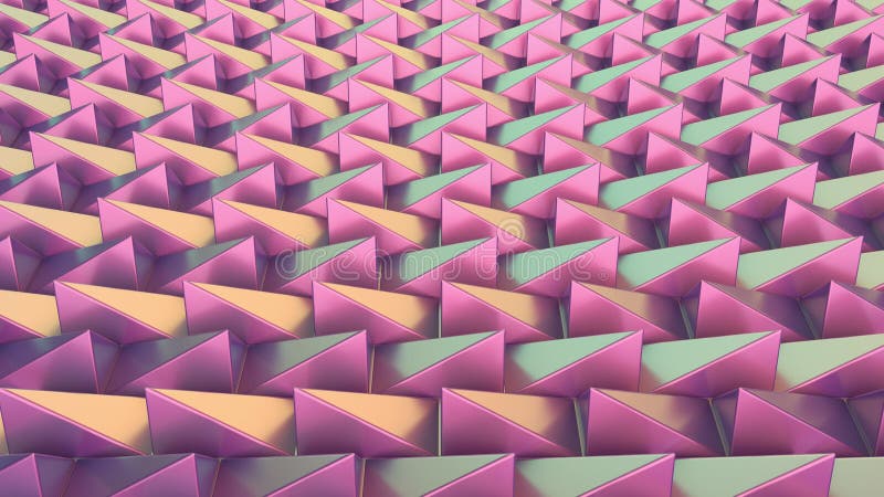 Motion background with colorful pyramids vector illustration