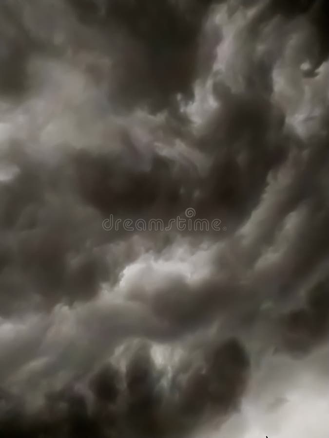 Motion Of Dark Sky And Black Clouds Natural Dramatic Cumulonimbus Cloud With Rainy Storm Clouds Stock Photo Image Of Motion Monochrome
