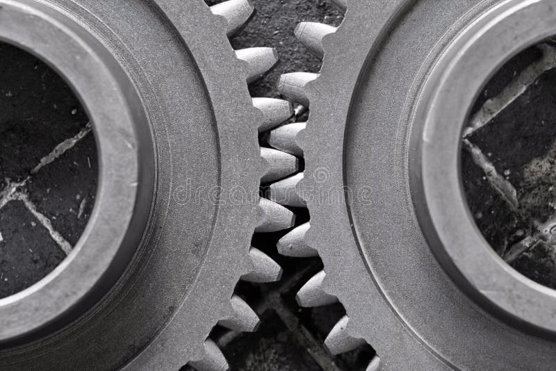 Motion gears - team force royalty free stock images
