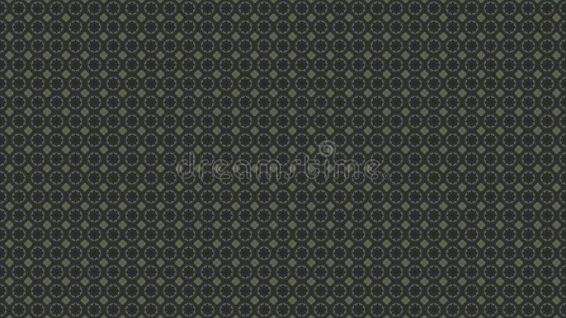 Motion graphics kaleidoscopic background, seamless loop. Media. Ornamental animation in brown colors with hypnotically. Ornamental animation in brown colors with hypnotically changing small figures in rows.