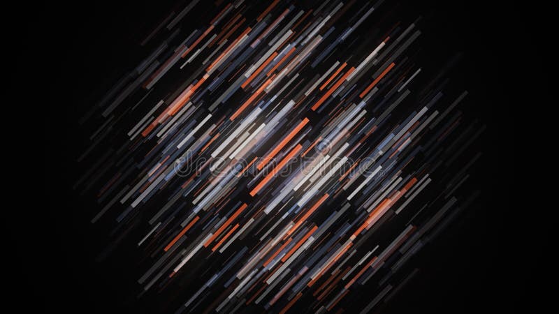 Motion graphics pattern. Animation. Abstract loopable background with flowing glowing multicolored lines making a magic stock photo