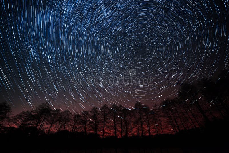 Motion of stars around Pole Star