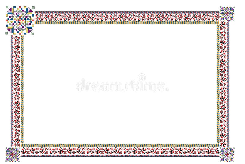 Motivo popolare, modello, motivo regolare, tovaglia immagine stock Motivo popolare, modello, motivo regolare, tovaglia immagine stock