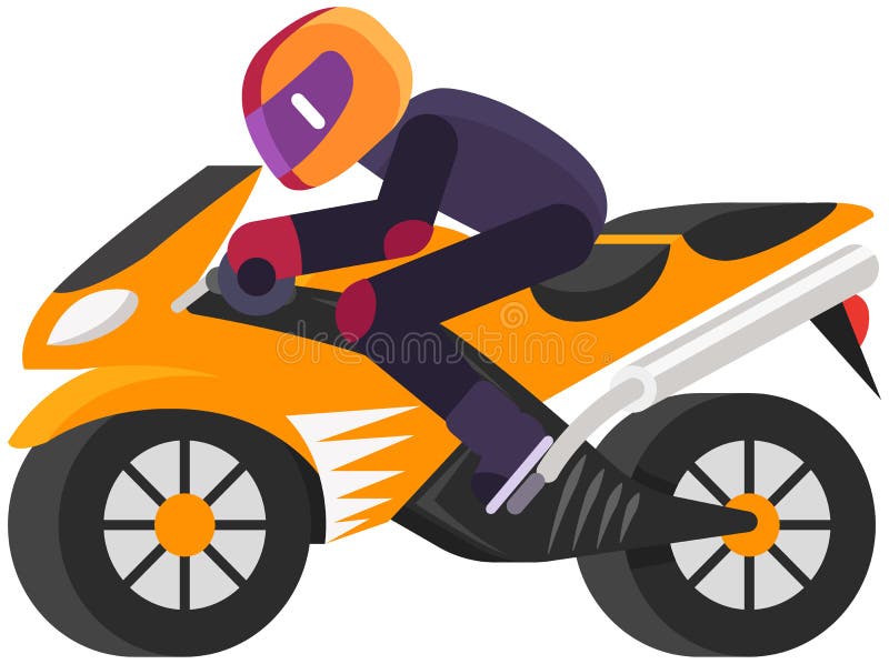 Desenhos Animados Do Menino Do Motociclista Que Guardam O Capacete  Ilustração do Vetor - Ilustração de avatar, lama: 44284578