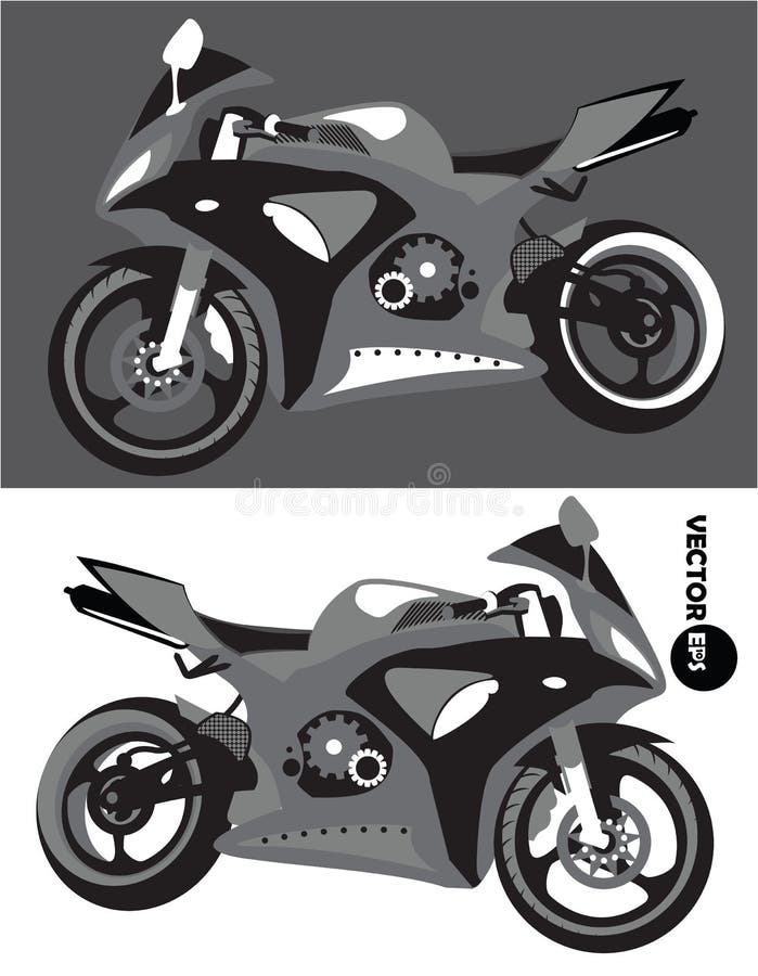 Bike, Saltos Na Motocicleta E Esportes Extremos Sportbike Motobike, Jogo Do  Corpo De Esporte Ilustração do Vetor - Ilustração de preto, fundo: 71901429