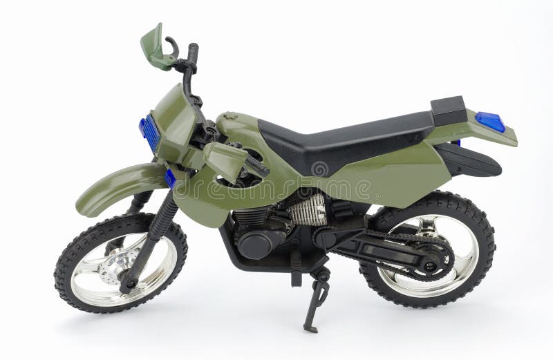 Motocicleta verde fotos de stock Motocicleta verde fotos de stock