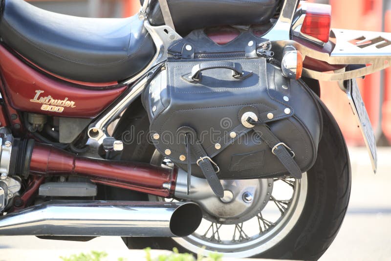 Red Suzuki Intruder 800 Motorcycle. Close-up View of Units Editorial  Photography - Image of russian, motostyle: 155476967