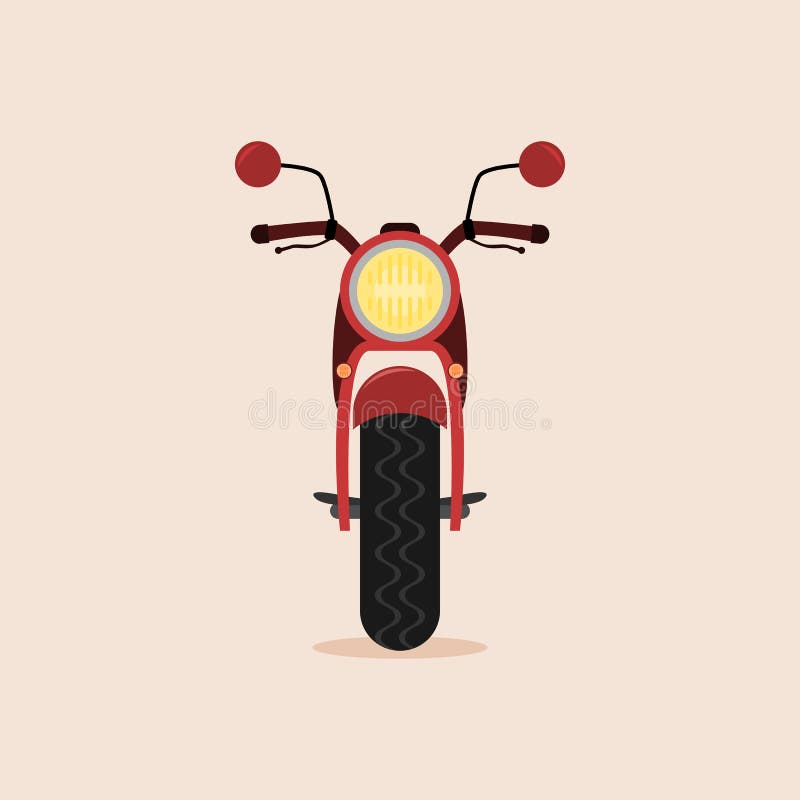 Mão De Desenho Animado Desenhado Equitação Motocicleta Menino